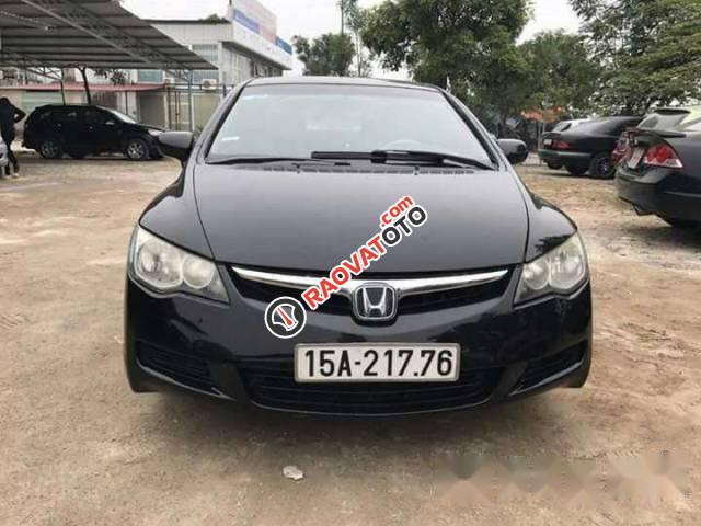 Bán Honda Civic đời 2008, màu đen chính chủ, 295 triệu-0