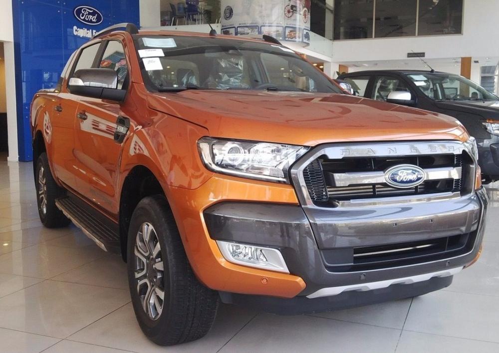 Bán xe Ford Everest đời 2017, màu đỏ, nhập khẩu chính hãng-12