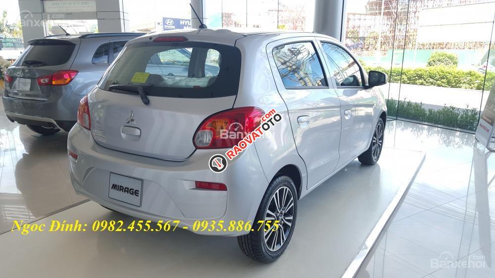 Xe Mirage CVT 2017 màu bạc Đà Nẵng, Mitsubishi Mirage Đà Nẵng-2