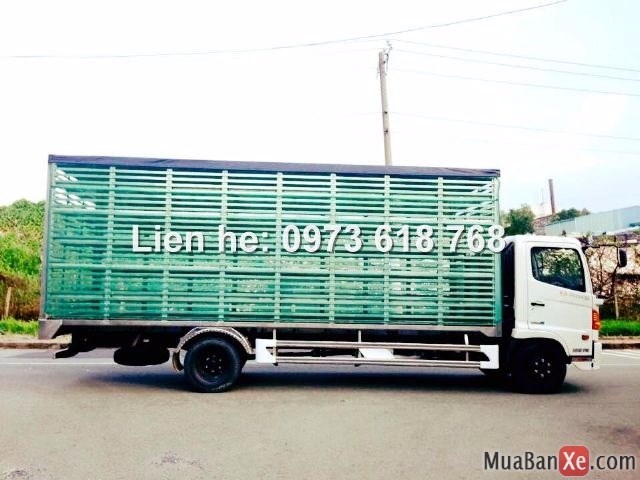 Bán xe Hino FC 9JLSW đời 2016, màu trắng, nhập khẩu-2