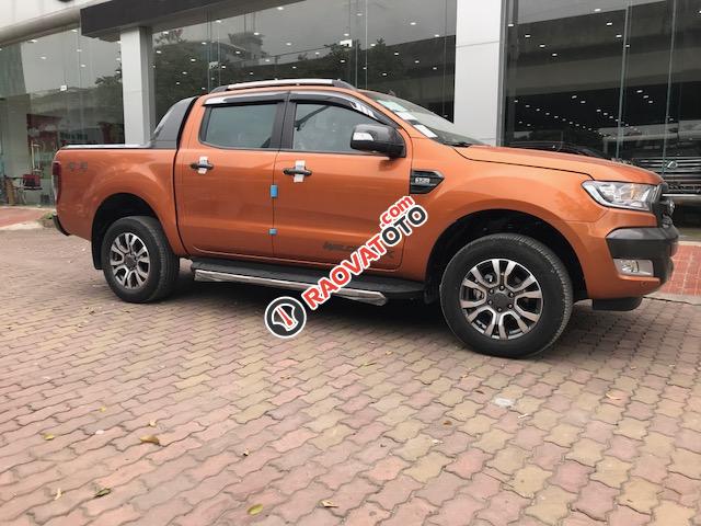 Cam kết giao ngay Ford Ranger Wiltrak đời 2017, màu nâu, nhập khẩu nguyên chiếc-1