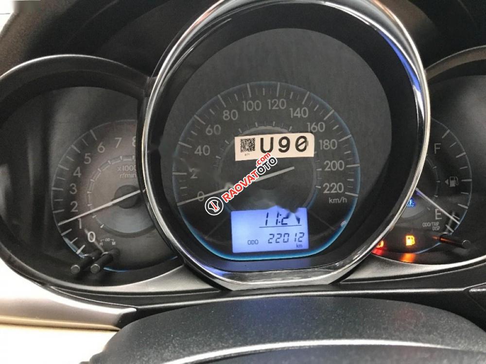 Cần bán lại xe Toyota Vios 1.5E đời 2016, màu bạc, 485 triệu-1