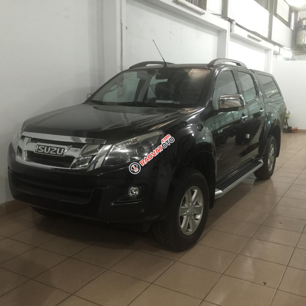 Bán Isuzu Dmax năm 2017, màu đen, nhập khẩu, giá chỉ 588 triệu-0