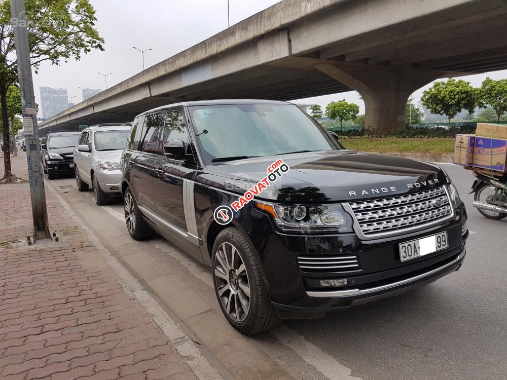 Bán Range Rover Autobiography LWB SX 2014, đăng ký 2015, màu đen, xe nhập-2