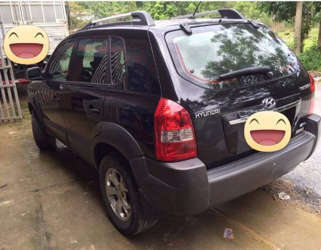 Bán xe Hyundai Tucson năm 2009, màu đen, nhập khẩu  -3