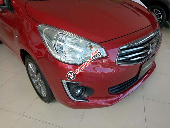 Bán Mitsubishi Attrage đời 2017, màu đỏ, nhập khẩu nguyên chiếc-14