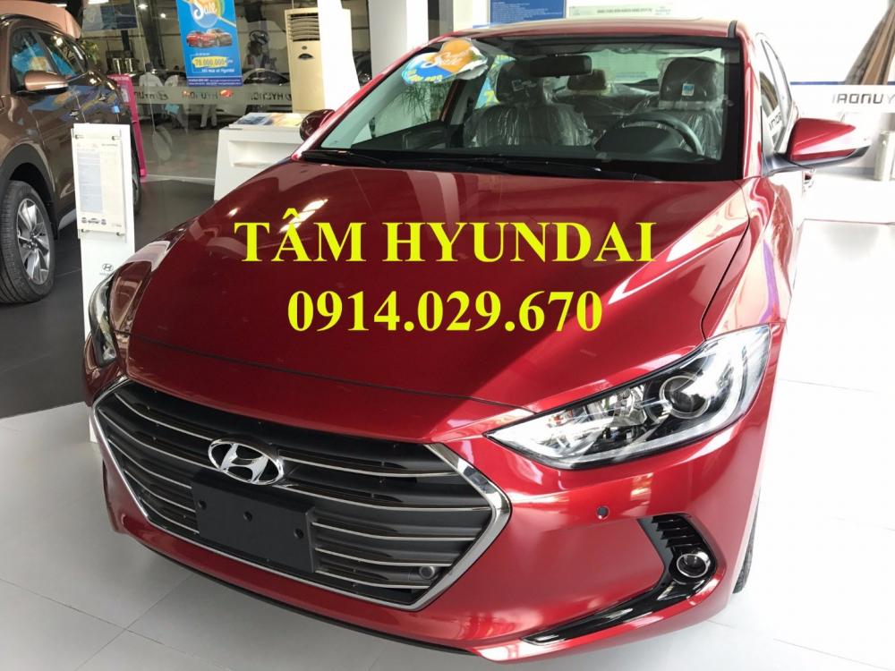 Bán xe Hyundai Elantra đời 2017, màu đỏ, nhập khẩu-1