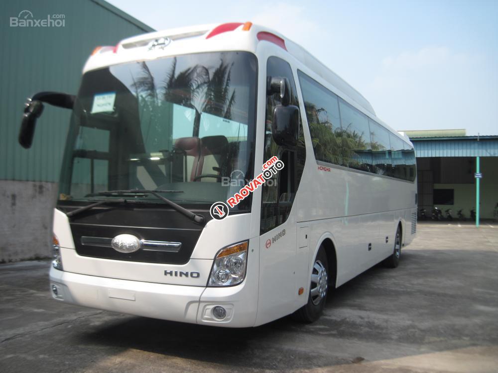 Bán xe khách Universe Noble Hino 47 chỗ Hồng Hà 2018 mới-0