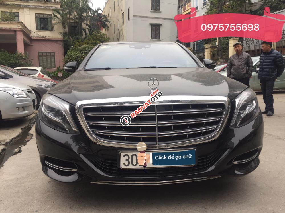 Bán xe Mercedes S400 đời 2017, màu đen, xe nhập  -1