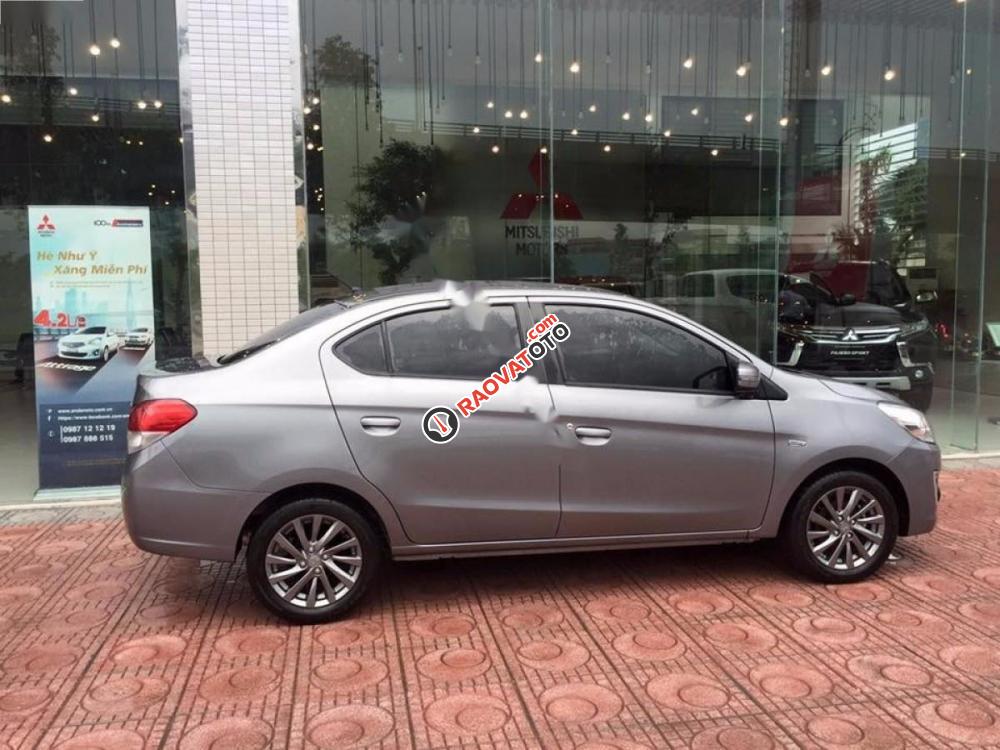 Cần bán Mitsubishi Attrage 1.2CVT đời 2017, màu xám, nhập khẩu-6