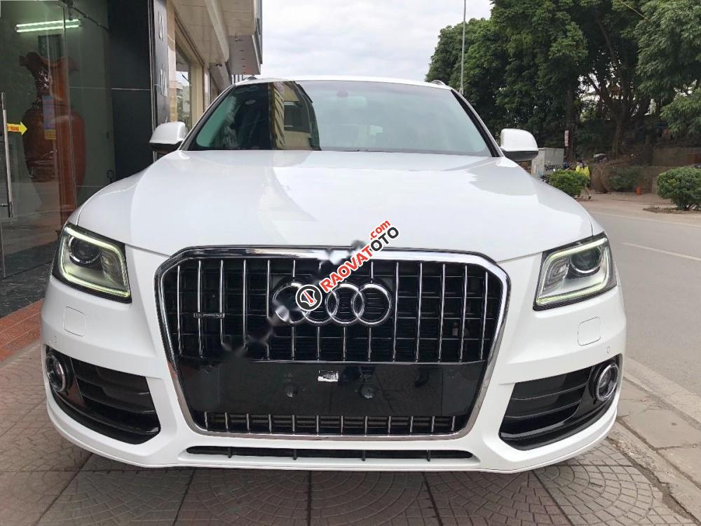 Cần bán lại xe Audi Q5 TFSI đời 2014, màu trắng, nhập khẩu nguyên chiếc-1