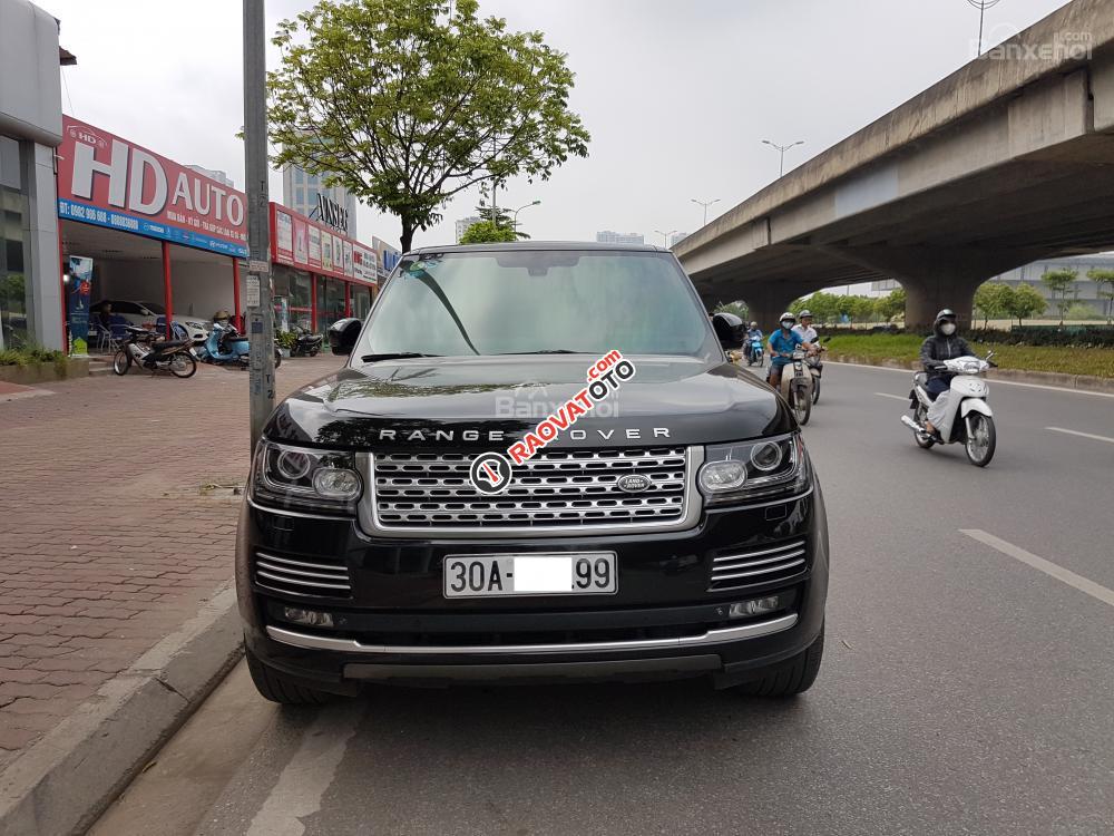 Bán Range Rover Autobiography LWB SX 2014, đăng ký 2015, màu đen, xe nhập-0