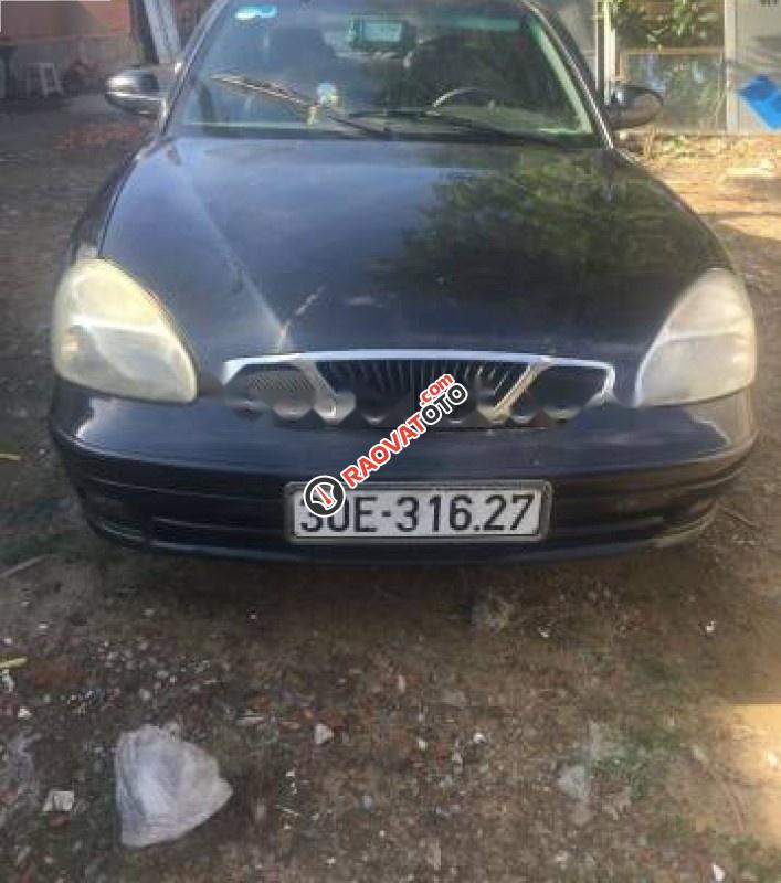 Cần bán xe Daewoo Nubira II 1.6 đời 2002, màu đen-1