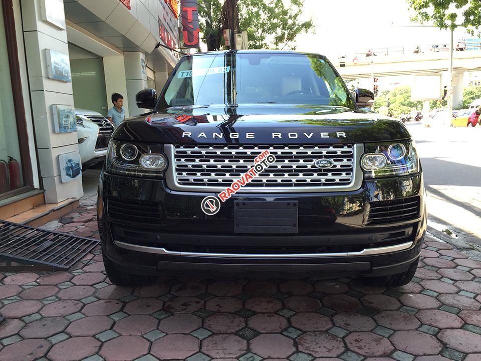 LandRover Range Rover HSE 3.0 nhập Mỹ đời 2016, màu đen, nội thất màu kem-0