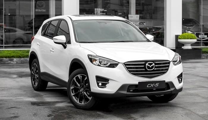 Cần bán Mazda CX 5 đời 2017, màu trắng, xe nhập-6