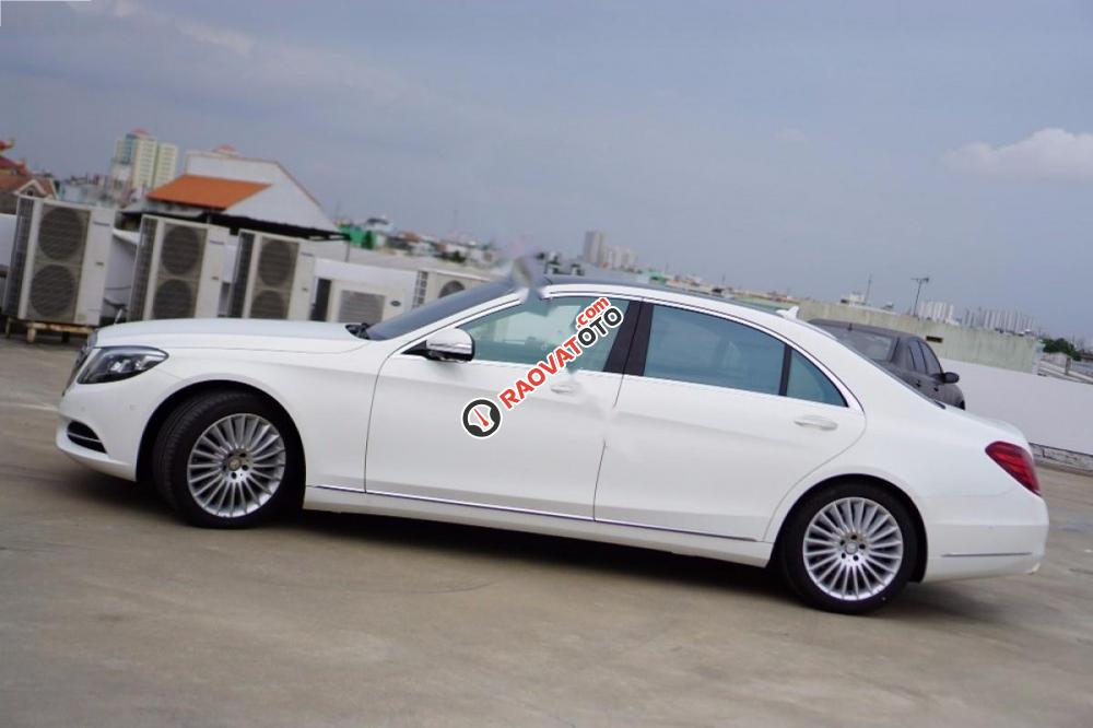 Cần bán xe Mercedes S500L đời 2017, màu trắng  -2