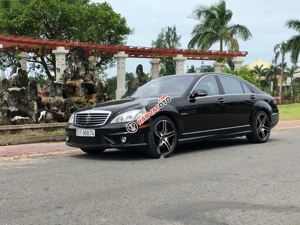 Cần bán Mercedes S63 sản xuất 2007, màu đen, xe nhập-7