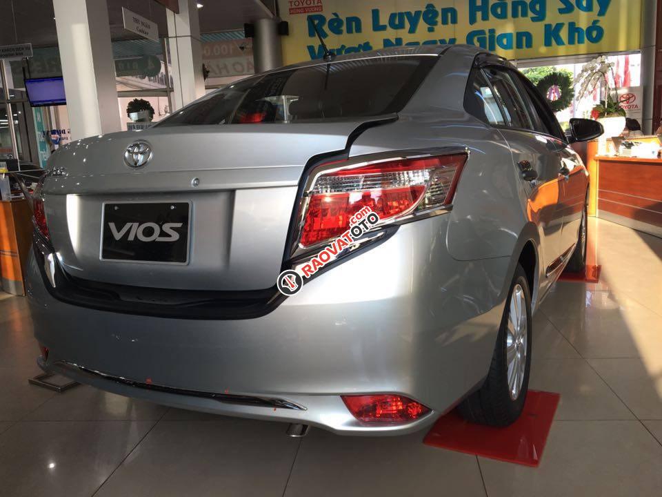 Hiroshima Tân Cảng-xe Vios 1.5E CVT số tự động- Ưu đãi giá, tặng 3 năm bảo hiểm, full phụ kiện- Hotline 0933000600-2