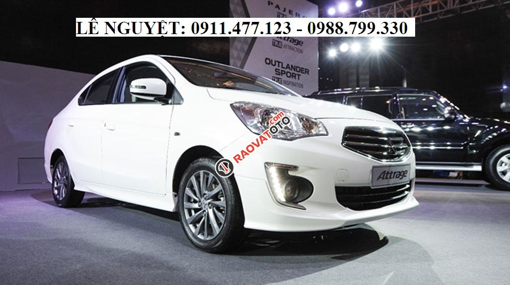 Bán xe Mitsubishi Attrage Đà Nẵng, xe nhập, trả góp 90% xe - Liên hệ: Lê Nguyệt: 0911477123 - 0988.799.330-0