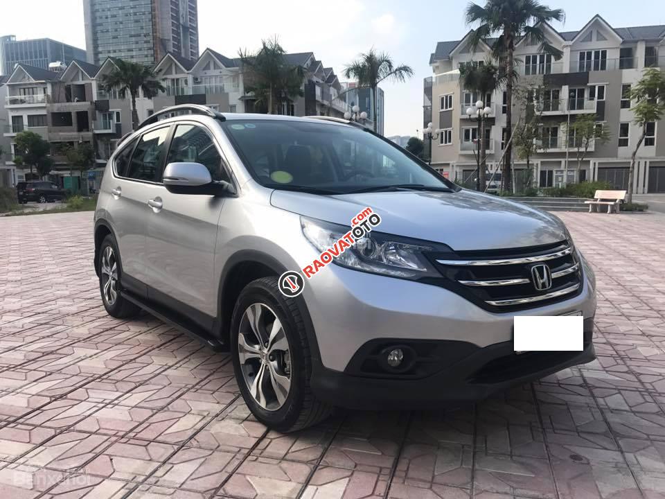 Bán xe Honda CR V 2.0 2014, màu bạc, biển Hà Nội-6