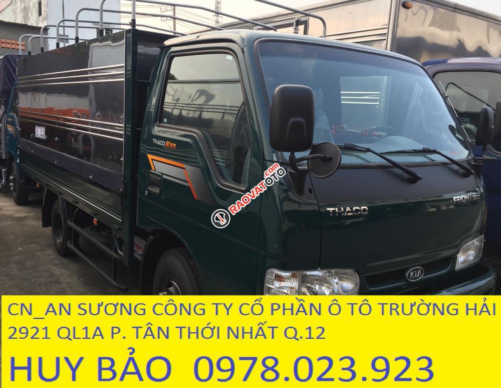 Xe tải 2,4 tấn vô thành phố Kia xe tải K165S, tải trọng cao 2400kg-0