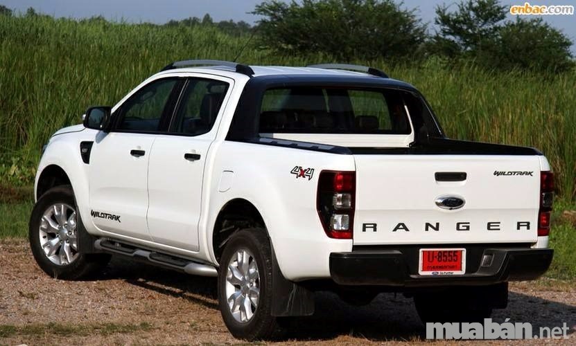 Cần bán xe Ford Ranger đời 2017, màu trắng, nhập khẩu -0