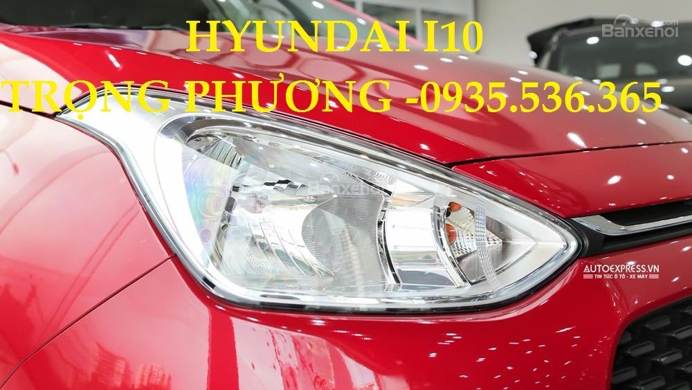 Bán xe Hyundai Grand i10 đời 2017, màu đỏ, xe nhập-13