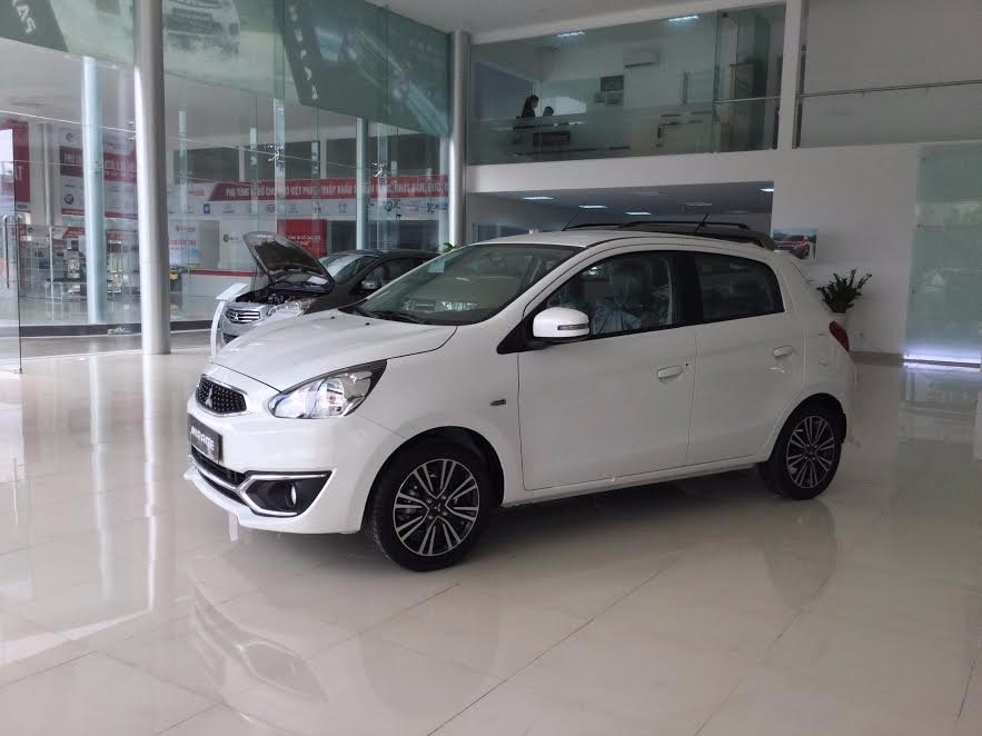 Bán ô tô Mitsubishi Mirage CVT đời 2017, màu trắng, nhập khẩu-2