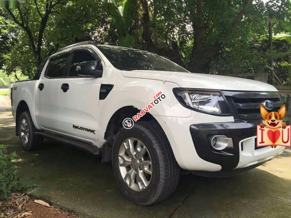 Cần bán xe Ford Ranger đời 2015, màu trắng, xe nhập như mới-1