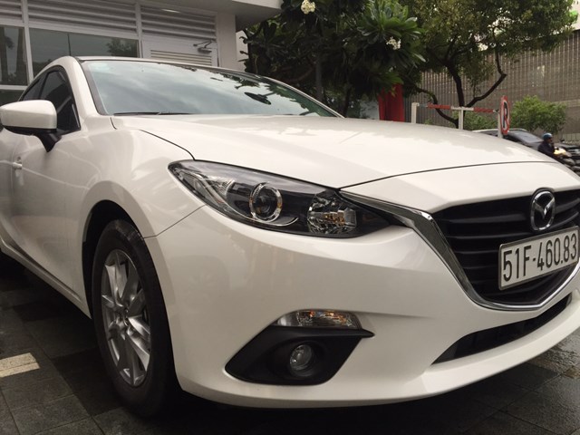 Cần bán xe Mazda 3 đời 2017, màu trắng, xe nhập -10