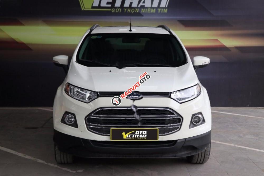 Bán Ford EcoSport Titanium 1.5L AT sản xuất 2015, màu trắng -1