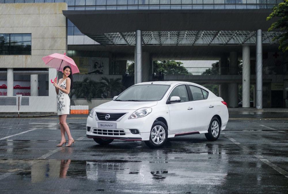 Bán xe Nissan Sunny đời 2017, màu trắng, xe nhập-1