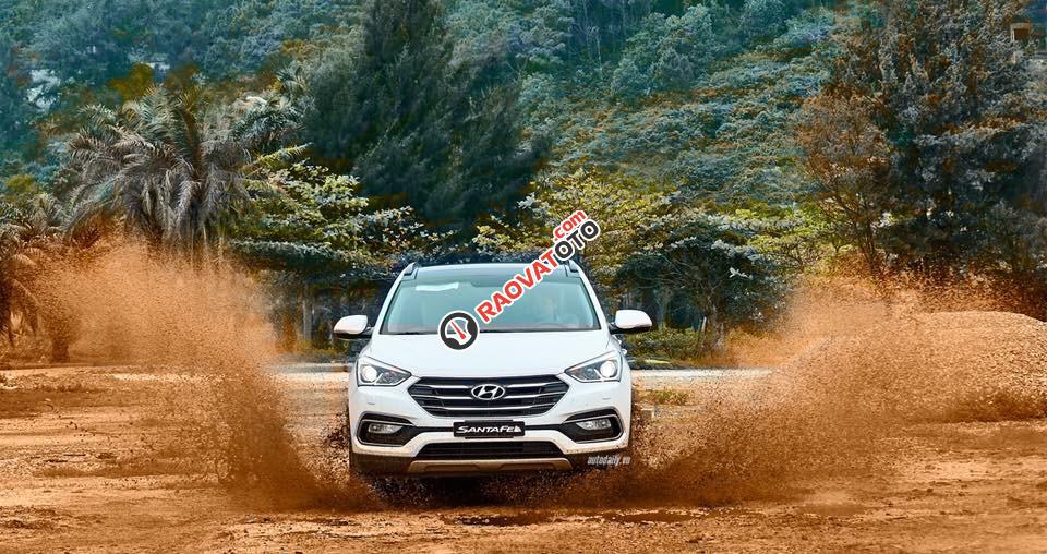 Bán Hyundai Santa Fe đời 2018, khuyến mãi lớn 230.000.000, hỗ trợ vay 80%, hotline 0935904141 - 0948945599-2