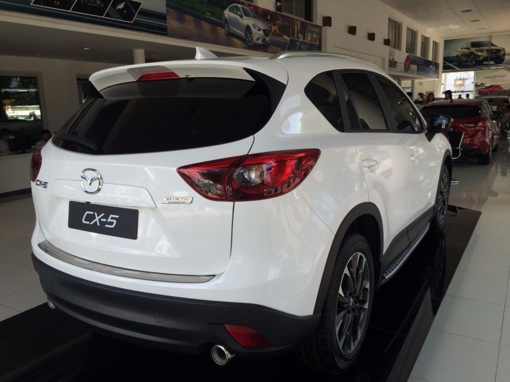 Cần bán Mazda CX 5 đời 2017, màu trắng, xe nhập-4