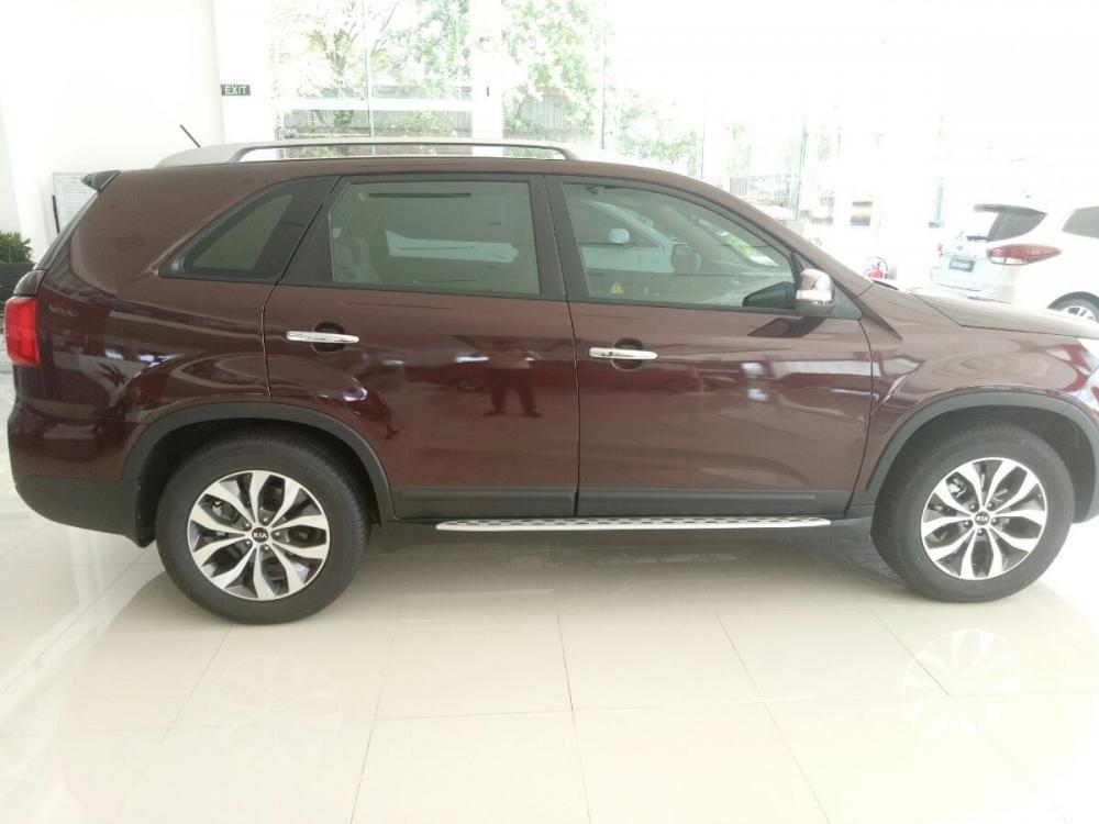 Bán Kia Sorento đời 2017, màu đỏ, xe nhập-5