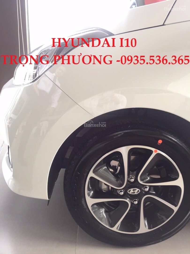 Bán xe Hyundai Grand i10 đời 2017, màu trắng, nhập khẩu -13