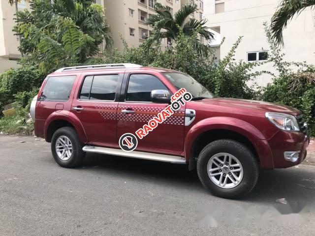 Cần bán lại xe Ford Everest MT đời 2009, màu đỏ số sàn-4