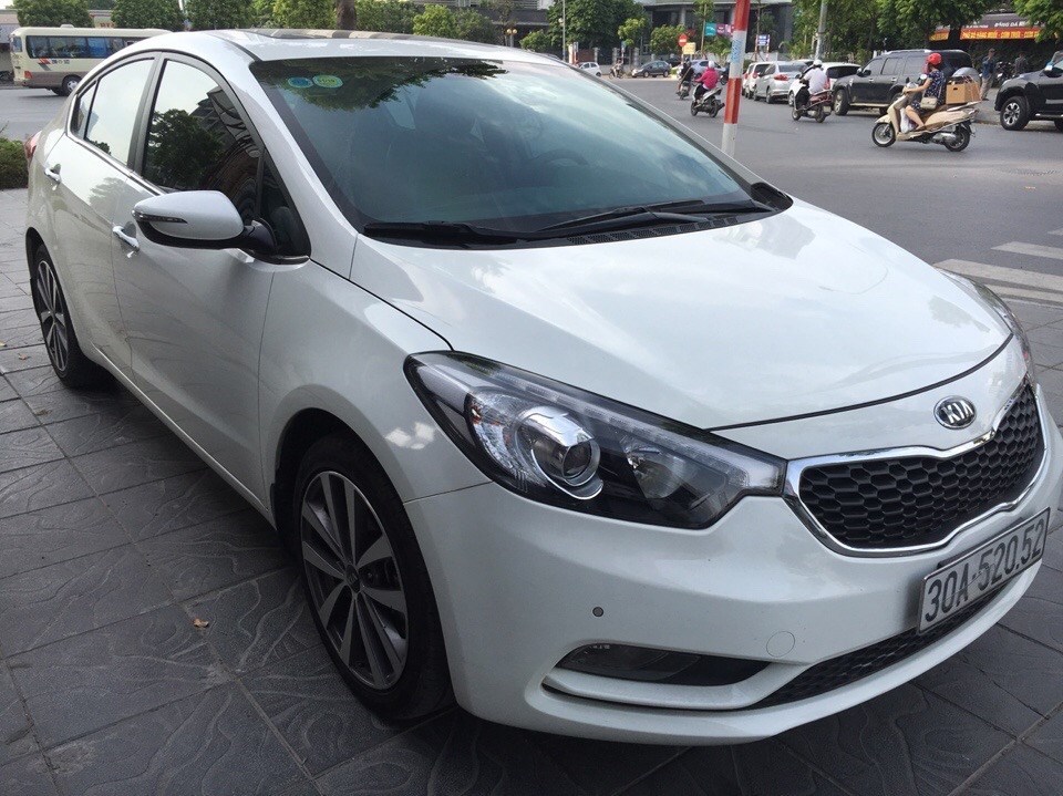 Bán xe Kia K3 1.6AT 2015, màu trắng, nhập khẩu, giá chỉ 575 triệu-2