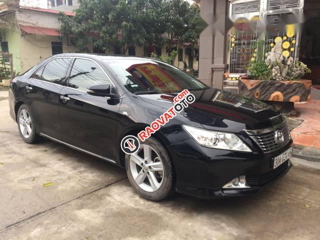 Bán Toyota Camry đời 2013, màu đen-1