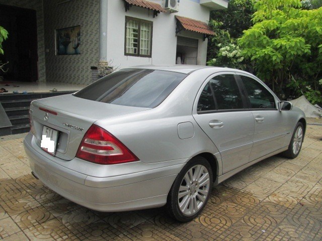 Bán xe Mercedes C180 Kompressor đời 2007, màu bạc, xe nhập -3