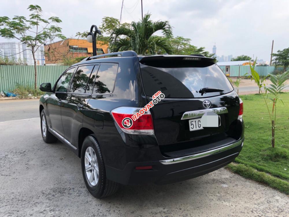 Bán Toyota Highlander 2.7 Plus nhập Mỹ, ĐKLĐ 04/2011 màu đen, xe nhập-2