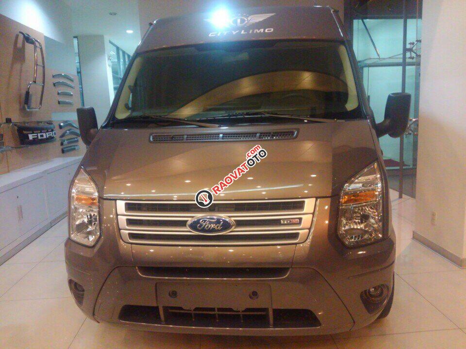 Cần bán Ford Transit 2018, màu nâu, giá thương lượng- Ưu đãi combo PK 50tr-1