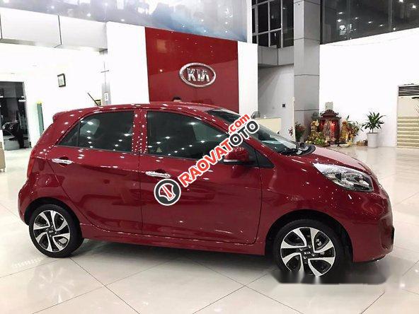 Cần bán xe Kia Morning đời 2017, màu đỏ giá cạnh tranh-1