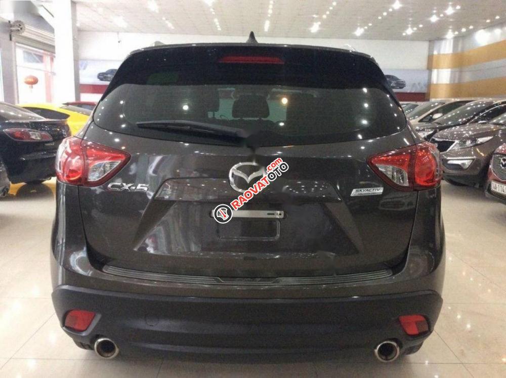 Bán Mazda CX 5 2.0AT đời 2015, màu xám số tự động-8