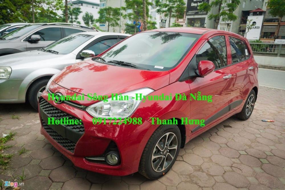 Bán xe Hyundai Grand i10 đời 2017, màu đỏ, nhập khẩu -5