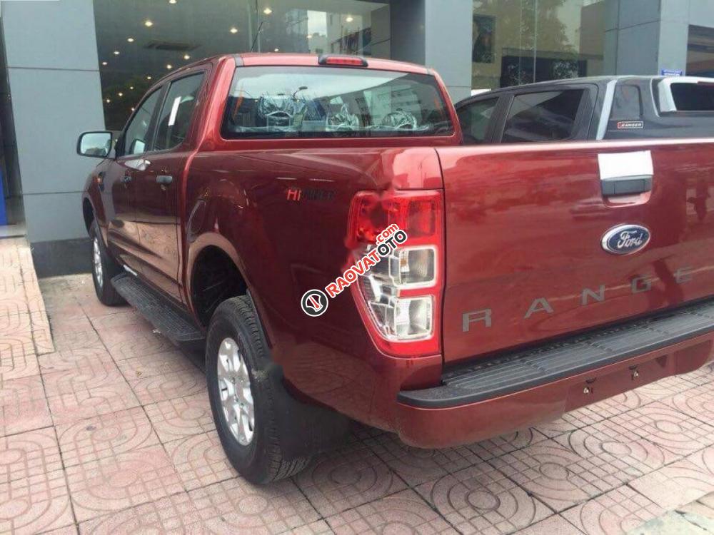 Bán xe Ford Ranger XLS 2.2L 4x2 MT đời 2017, màu đỏ, nhập khẩu nguyên chiếc, 644tr-4