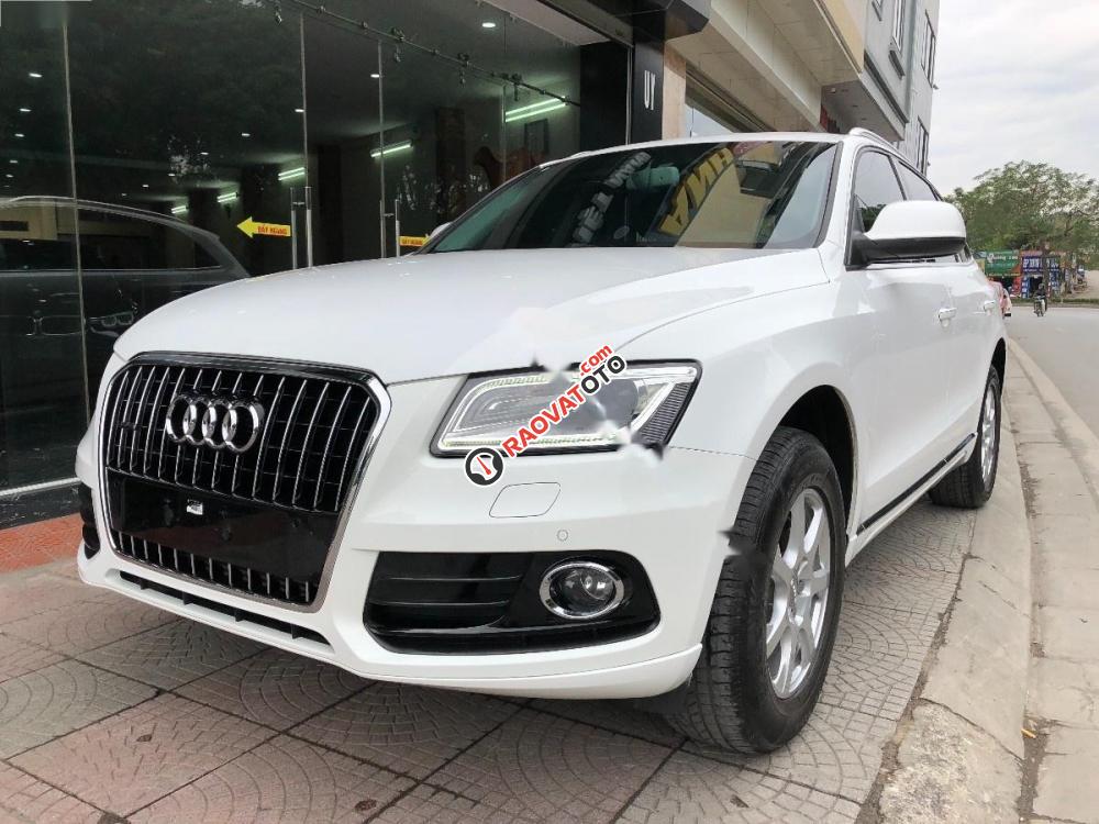 Cần bán lại xe Audi Q5 TFSI đời 2014, màu trắng, nhập khẩu nguyên chiếc-0