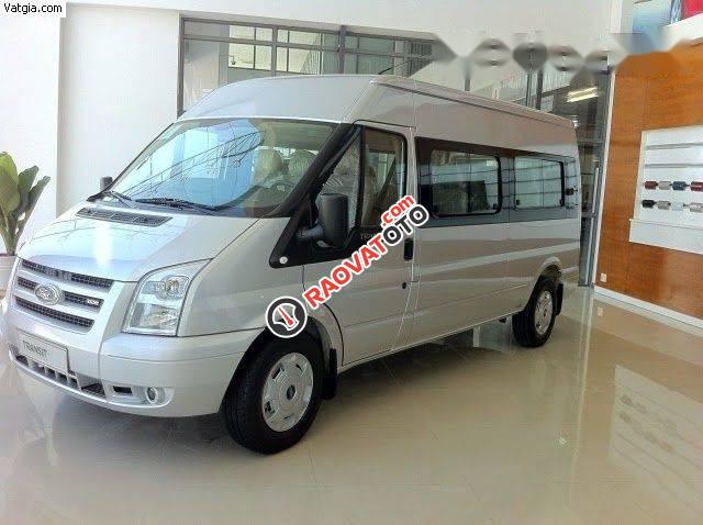 Bán xe Ford Transit sản xuất 2017, màu bạc, giá tốt-1