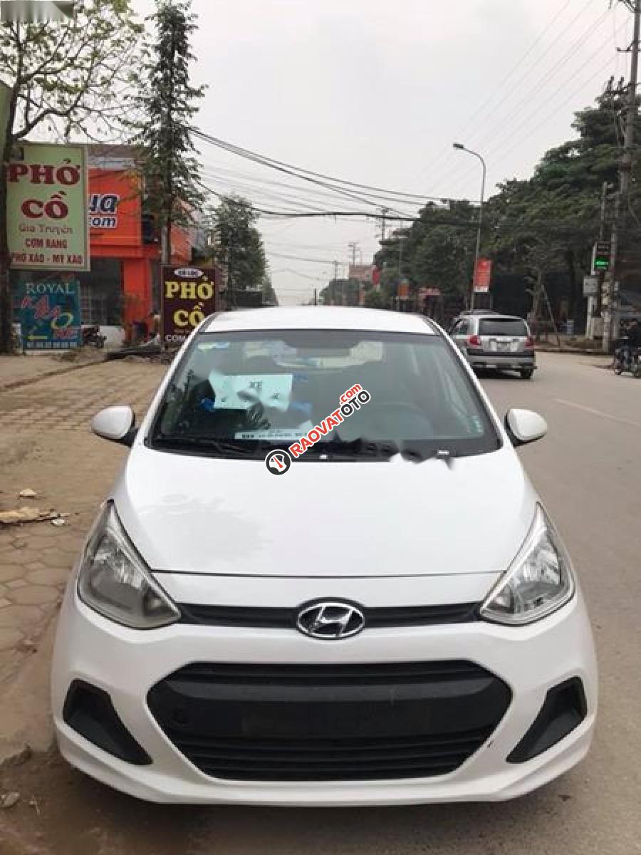 Cần bán xe Hyundai Grand i10 2014, màu trắng, nhập khẩu nguyên chiếc-3