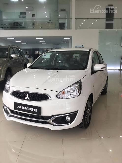 Cần bán Mitsubishi Mirage đời 2017, màu trắng, nhập khẩu-5